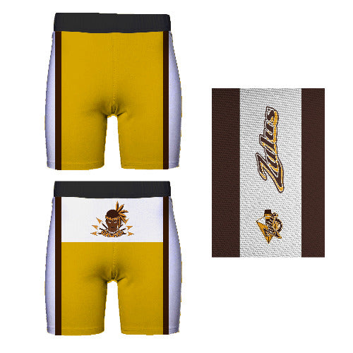 Zulu biker shorts